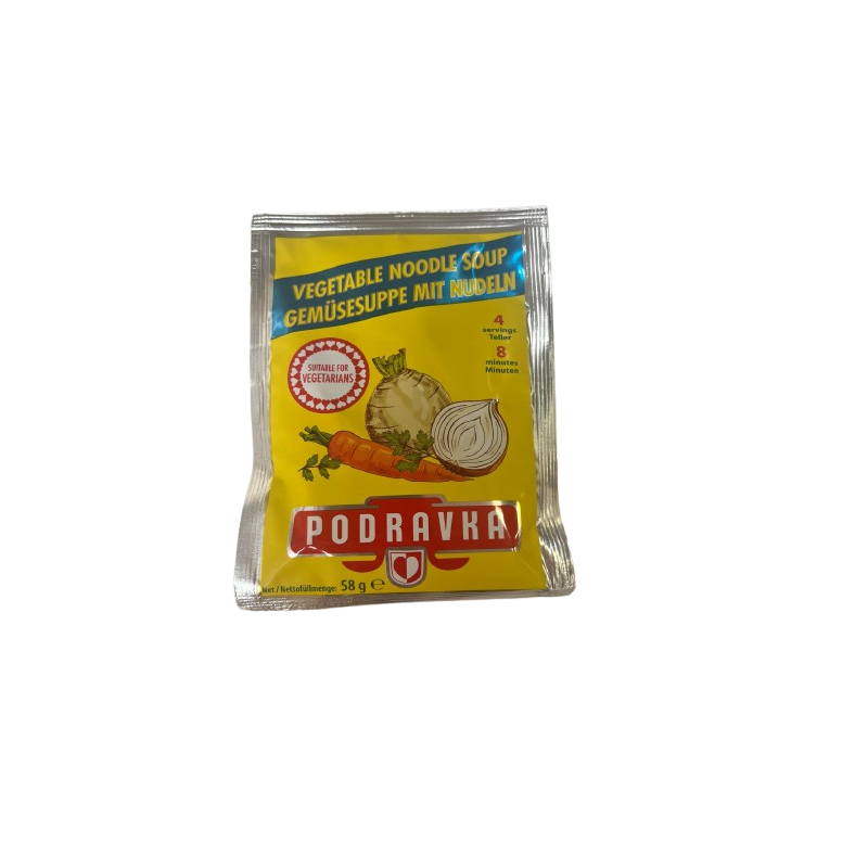 Gemüsesuppe Nudeln
